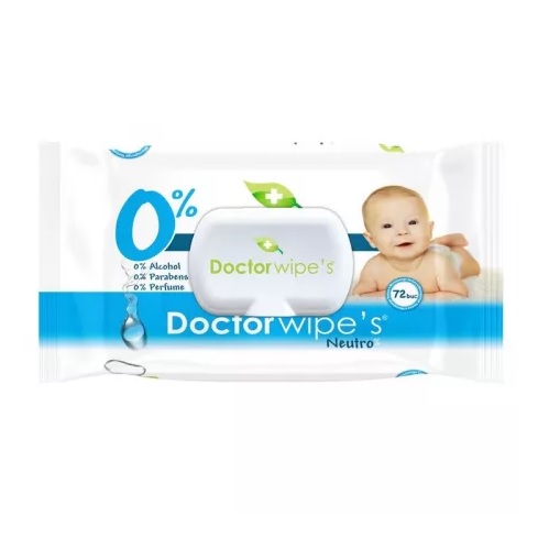 Doctor Wipes Neutro Baby 72 buc, Fără Alcool - imagine 3