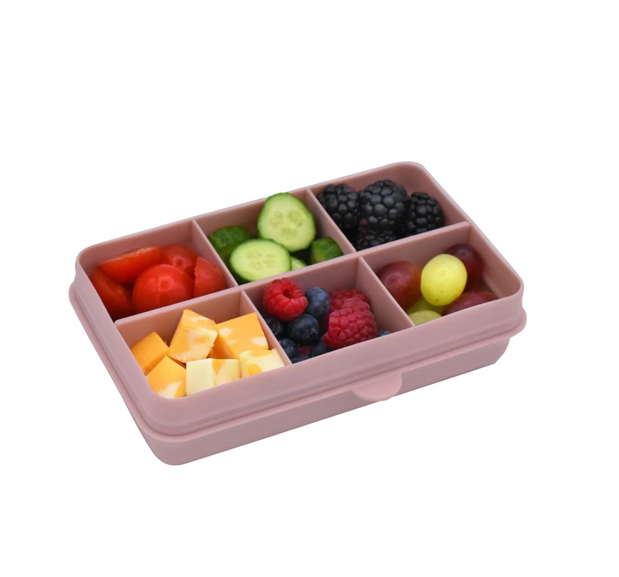 Cutie Snack 6 Compartimente Melii Pink - imagine 3