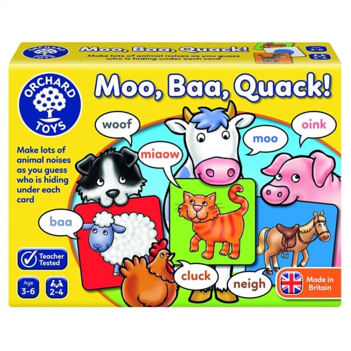 Joc educativ Moo Baa Quack Orchard Toys