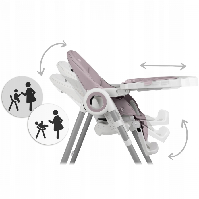 Scaun de masa multifunctional Nukido Belo mov - imagine 7
