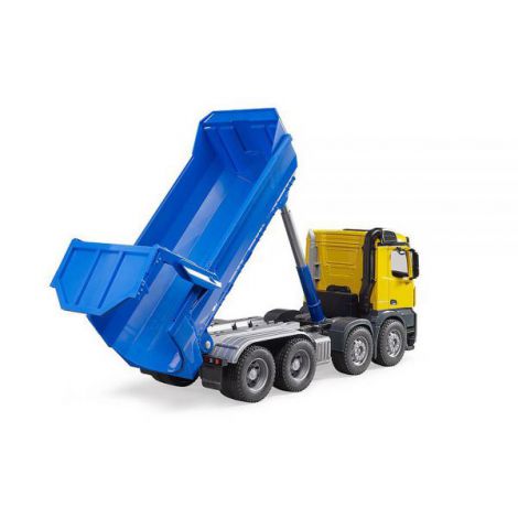 Camion Gunoi Mercedes Benz Bruder Jucarie - imagine 3