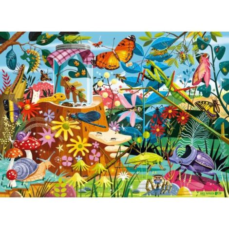 Puzzle Lumea Insectelor Ravensburger 60 Piese - imagine 3