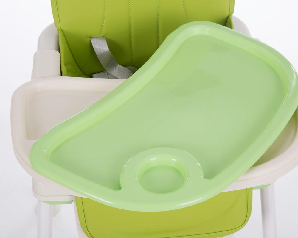 Scaun de masa KikkaBoo 3in1 Creamy Green - imagine 2