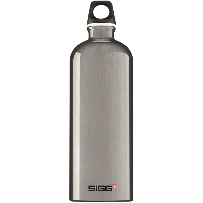 Bidon Aluminiu SIGG Traveller 1L, Design Elvețian