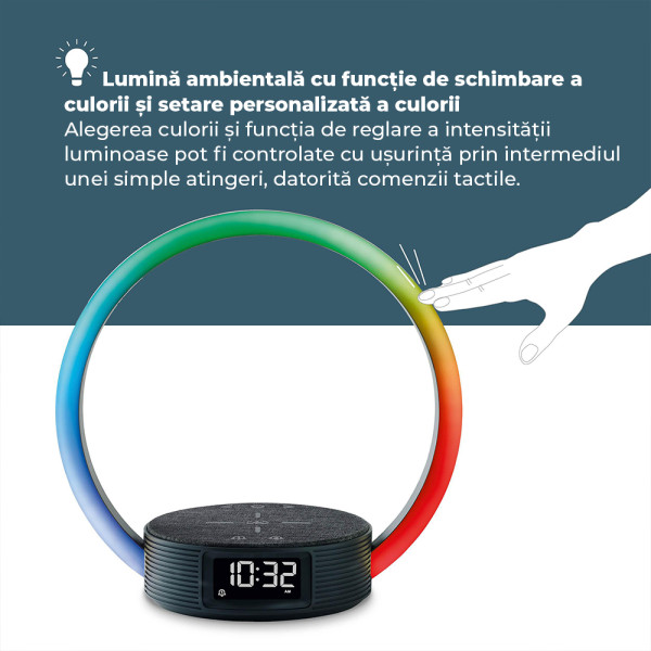 Ceas desteptator Beurer WL 65 cu lumina naturala - imagine 7