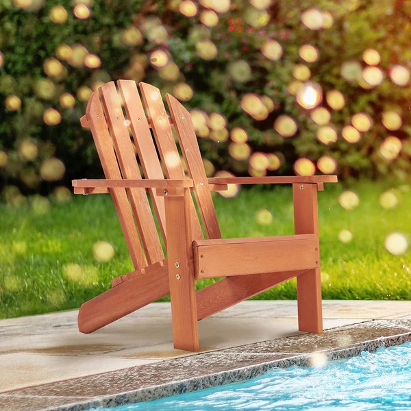 Scaun sezlong Ginger Home Adirondack lemn - imagine 3