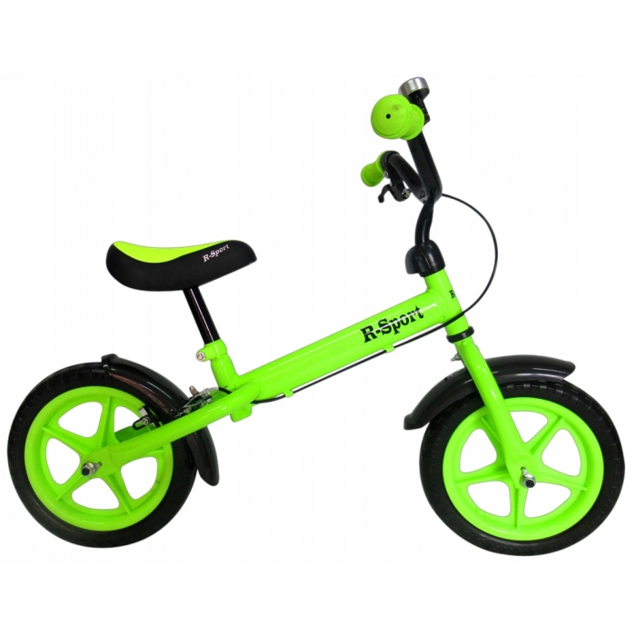 Bicicleta fara pedale R-Sport R9 Verde, 3-6 Ani - imagine 2
