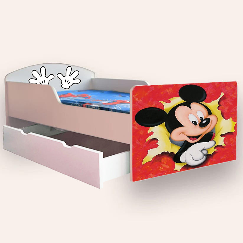 Pat Mickey Mouse Cameramagica cu sertar 130x60 - imagine 2