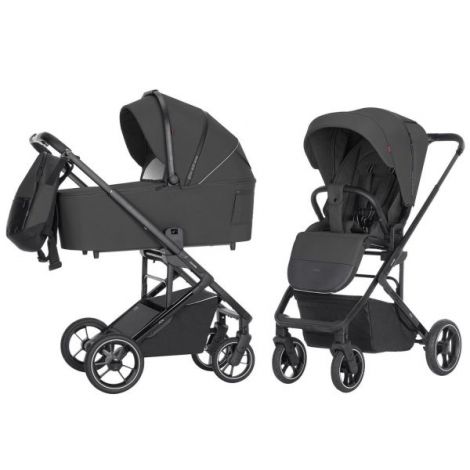 Carucior Carrello ALFA 2in1 Reversibil Graphite