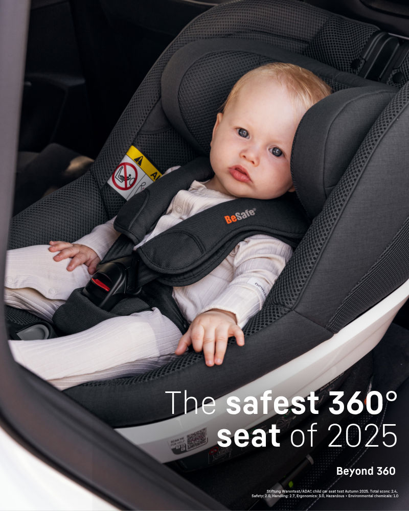 BeSafe Beyond 360° Negru - Scaun auto i-Size