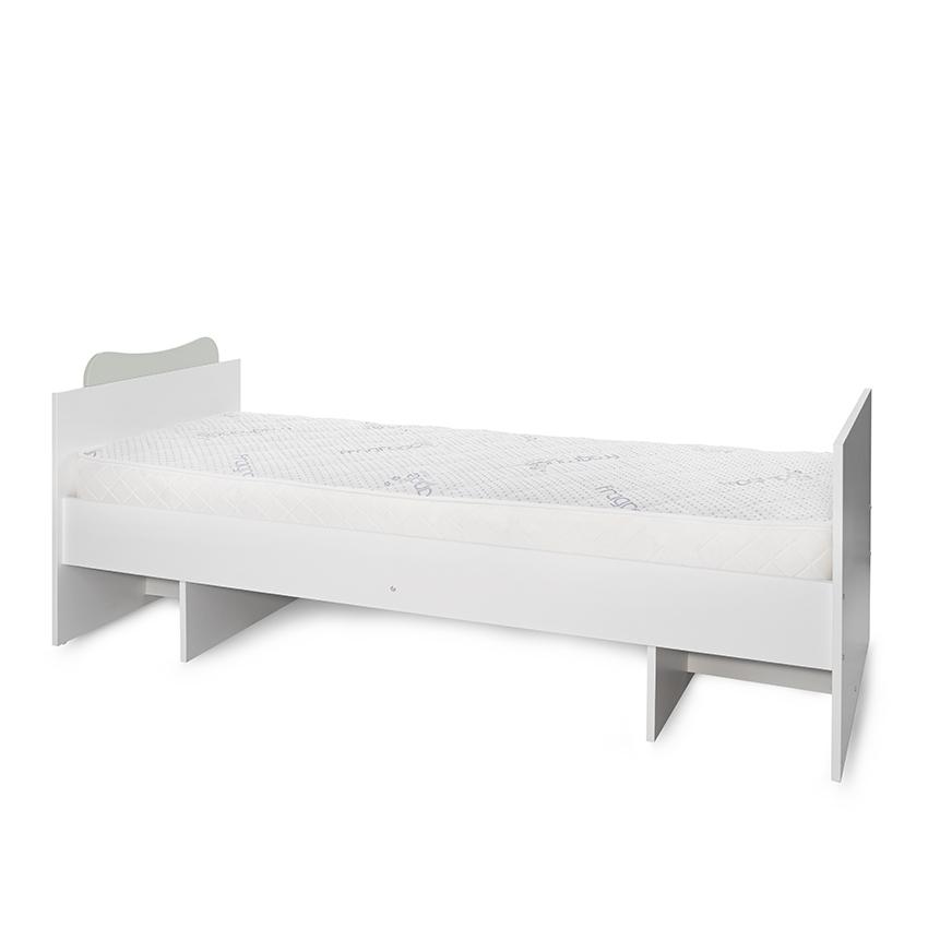 Patut Modular Lorelli, 5 Configurii, Multi White Milky Green