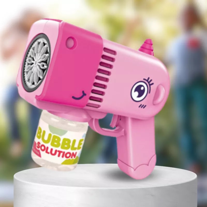 Pistol Baloane Sapun Pink Unicorn Nicekids - imagine 6