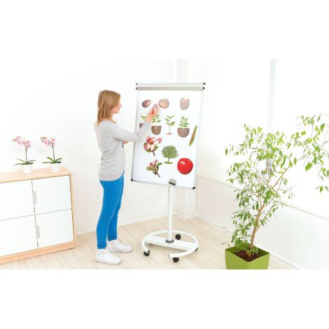 Tabla alba magnetica cu suport Moje bambino - imagine 4