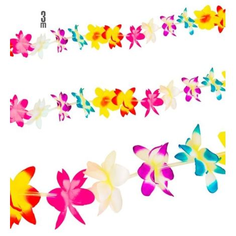 Ghirlandă Hawaii 3m Widmann | Decorațiuni