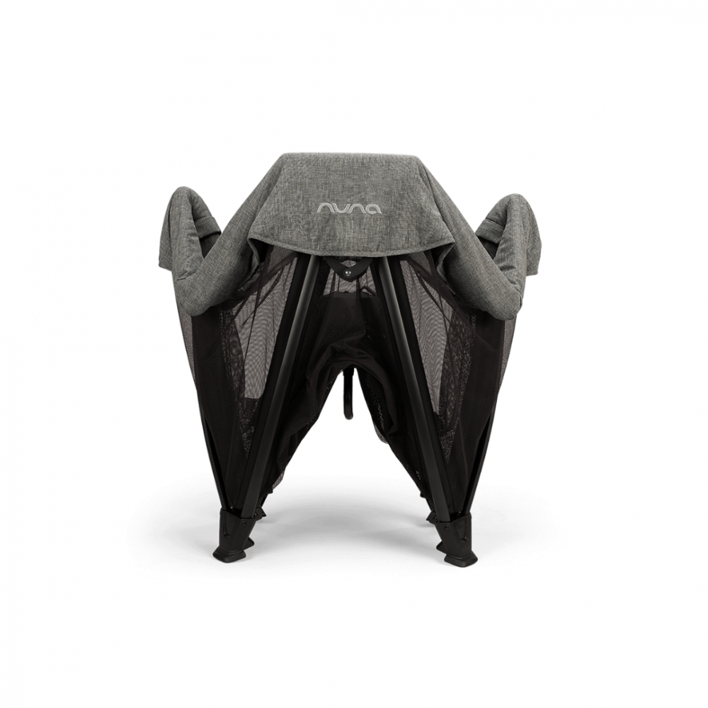 Patut pliant Nuna Sena Aire Charcoal | Confort și Stil - imagine 2