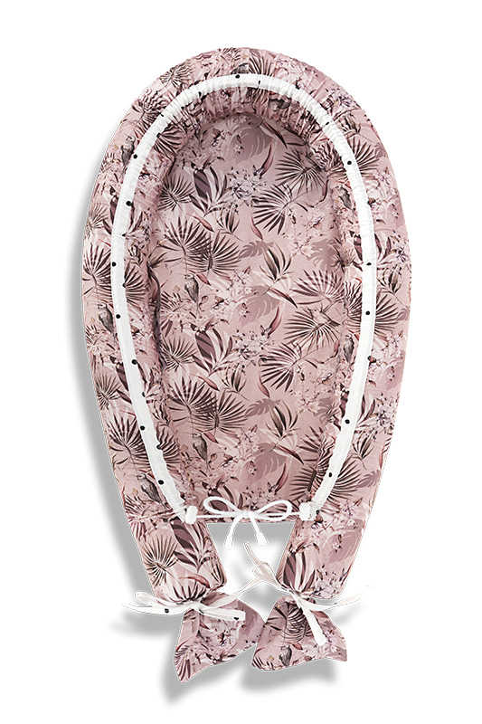 Baby Nest Nor Pufos Jungle Pink - Confort Premium