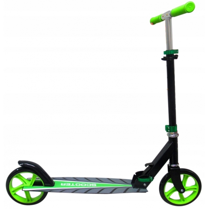 Trotineta R-Sport H4 Verde Pliabilă, Reglabilă
