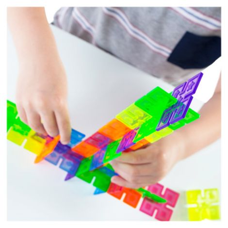 Guidecraft Interlox 96 piese constructie educationala - imagine 3