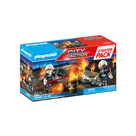 Playmobil Exerciții de Foc - Antrenament Pompieri - imagine 5