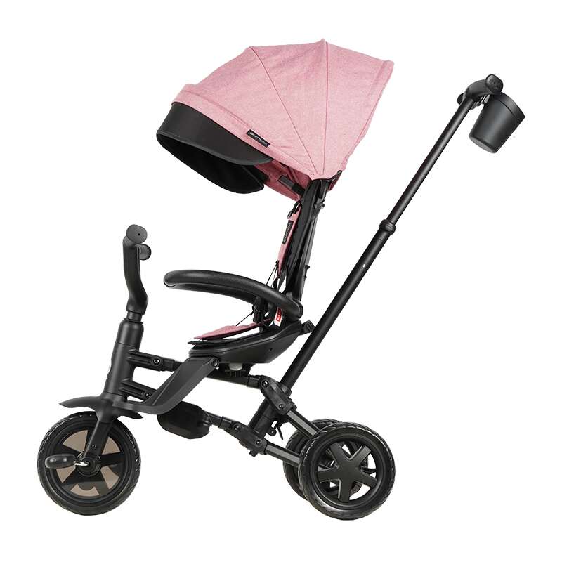 Tricicleta Qplay Nova Niello Roz, Ultrapliabila, 10 luni-25kg - imagine 7