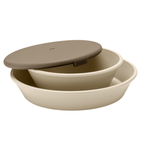 Set Farfurie și Bol BIBS Vanilla pentru Diversificare - imagine 4