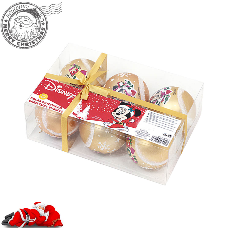 Set 6 Globuri Aurii Minnie Mouse Disney
