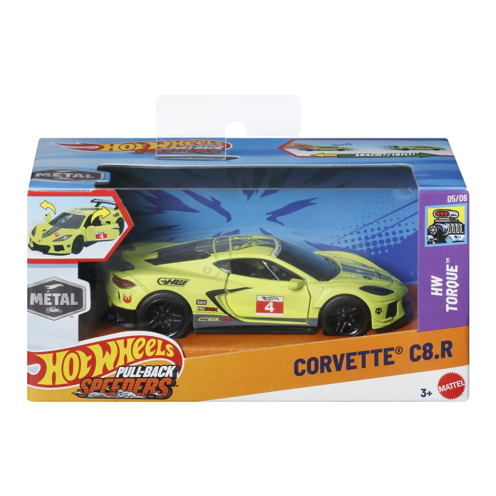 Hot Wheels Corvette C8.R Metal - Mattel