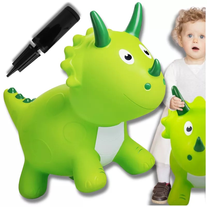 Jumper Gonflabil Dino NiceKids - Pompa Inclusa - imagine 11