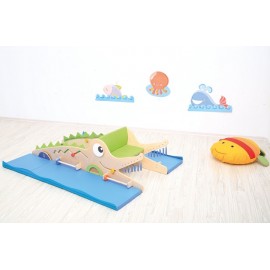 Colt de Joaca Crocodil Senzorial Moje Bambino - imagine 5