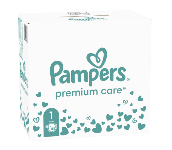 Pampers Premium Care XXL, 2-5 kg, 156 buc - imagine 2