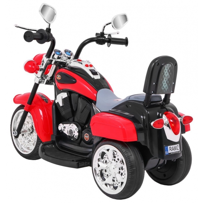 Motocicleta Chopper NightBike Ramiz cu lumini - imagine 7