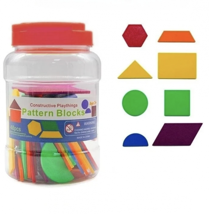 Set Krista 48 Forme Geometrice Educative