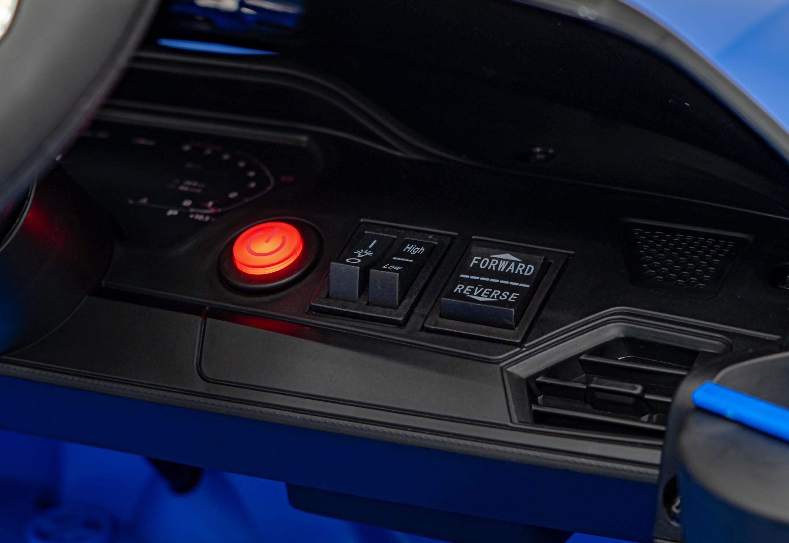 Masinuta Electrica BMW M4 12V Albastru - Autokids - imagine 13