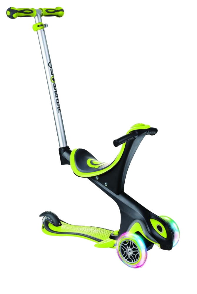 Trotineta Globber Evo 4in1 Verde cu LED - imagine 5