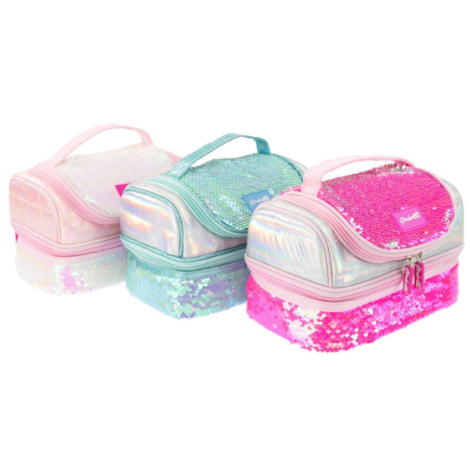 Lunch Box Girabrilla cu Paiete Reversibile - Nice - imagine 6