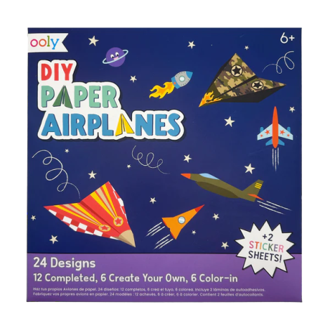 Avioane de hartie Ooly DIY - 24 modele creative