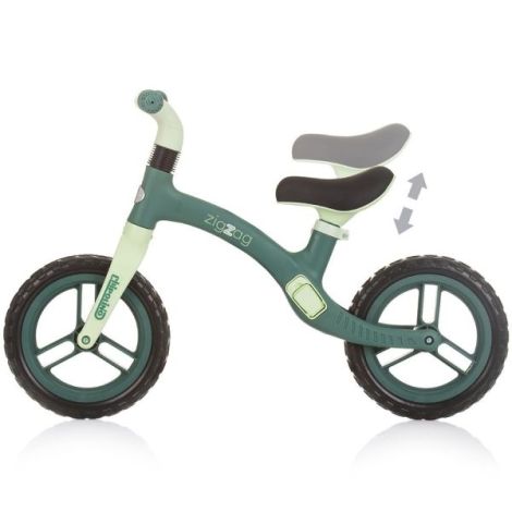 Chipolino Zig Zag Green - Bicicleta fara pedale 2-5 ani - imagine 3