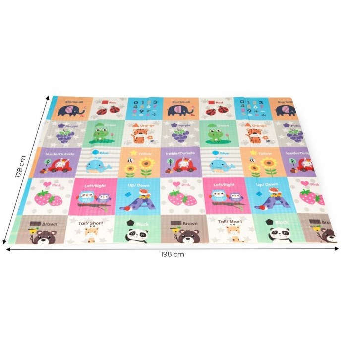 Salteluta Joaca 2 in 1 Ecotoys - Eva, Antialunecare - imagine 8