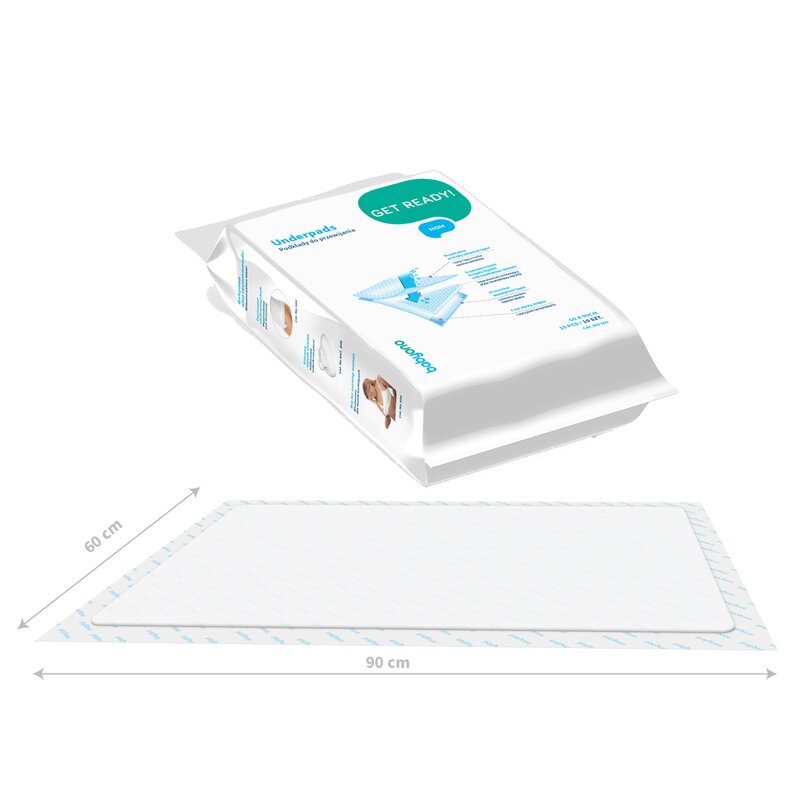 Set Aleze BabyOno 60x90cm Protecție Absorbentă