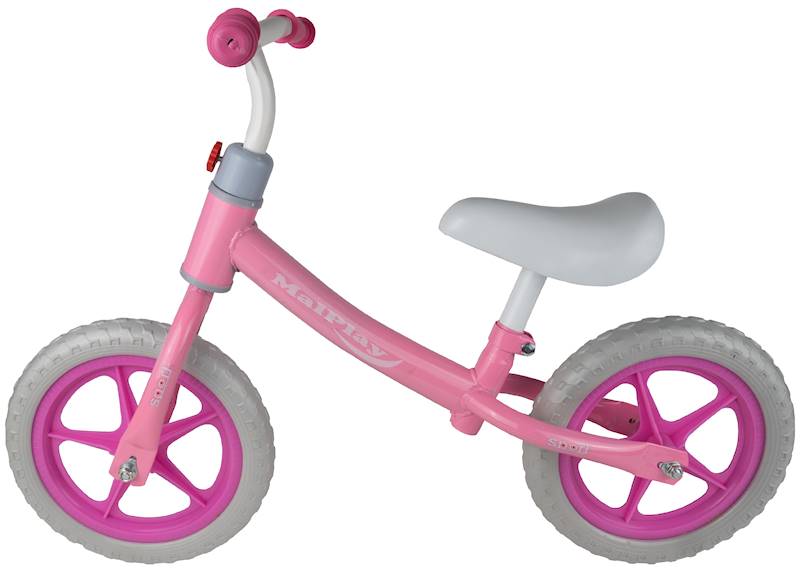 Bicicleta Fără Pedale Malplay Push Sport Roz, 12 Inch