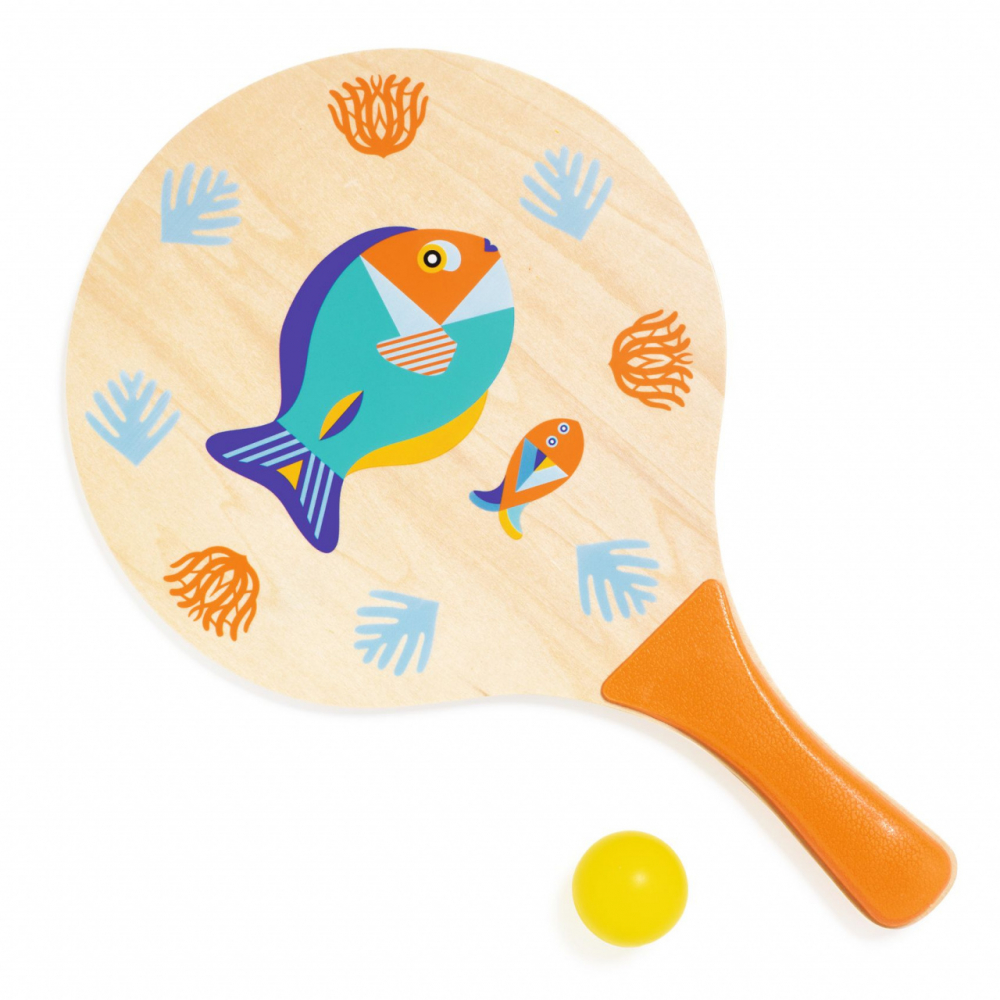Set Rachete Djeco Plajă | Design Marine și Ergonomic - imagine 2