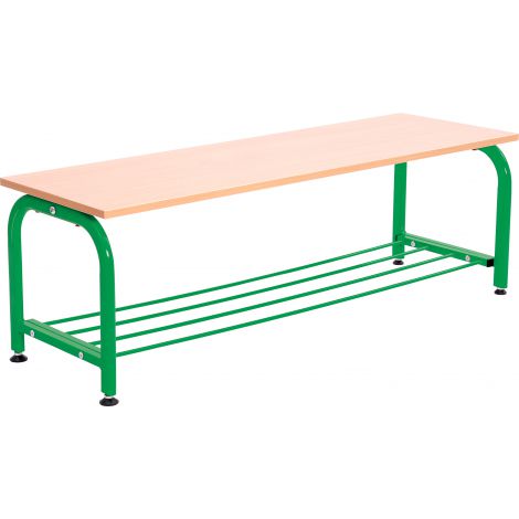 Bancută Vestiar Verde Moje Bambino cu Picioare Metalice