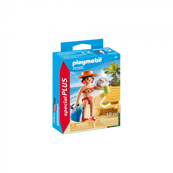 Femeie La Plaja Playmobil - Jucarie Creativa