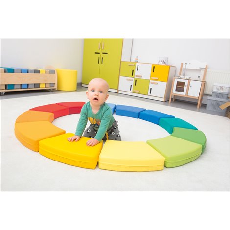 Set 12 pufuri Moje Bambino - spațiu joacă creativ - imagine 2