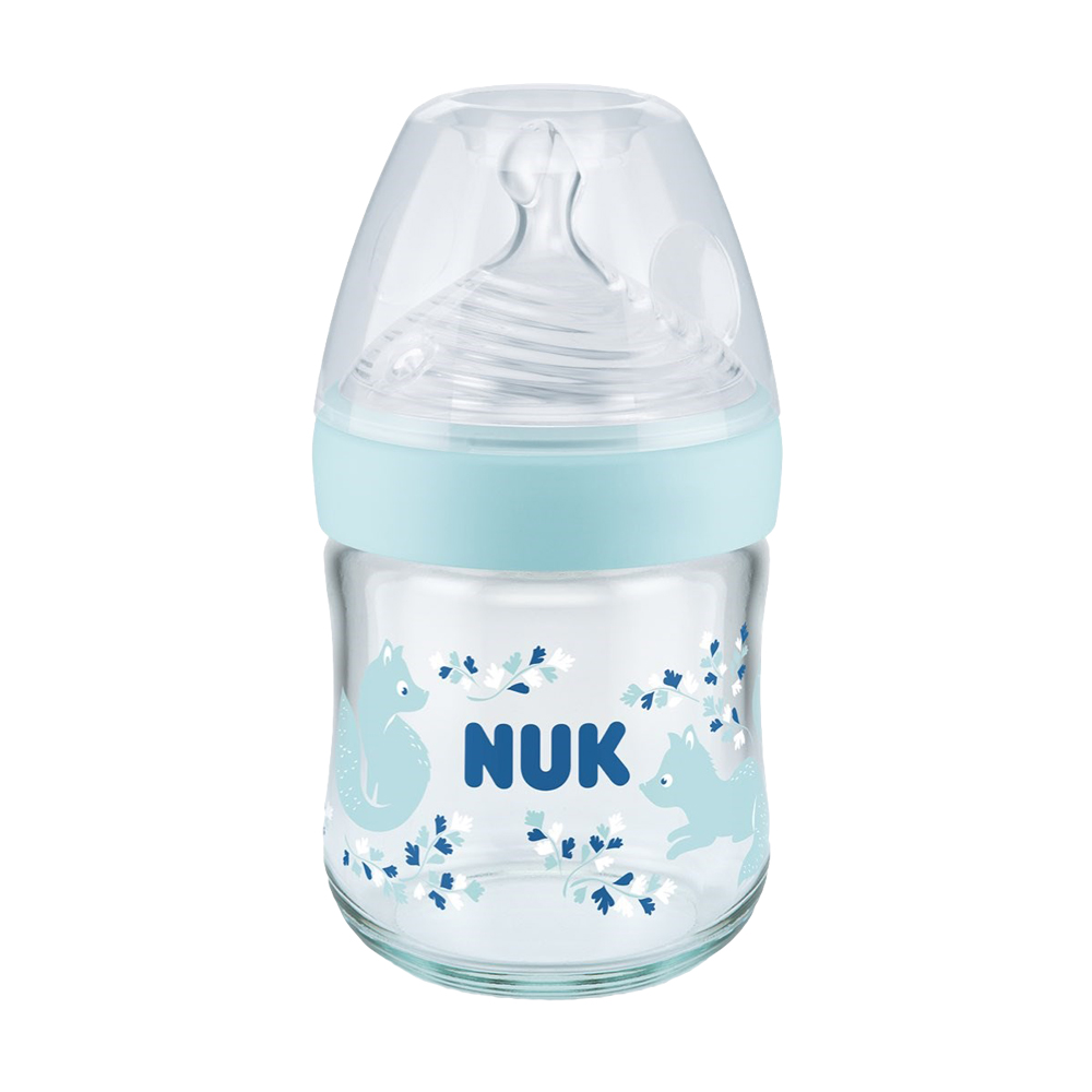 Biberon NUK Nature Sense 120ml, S, 0-6 luni - imagine 2