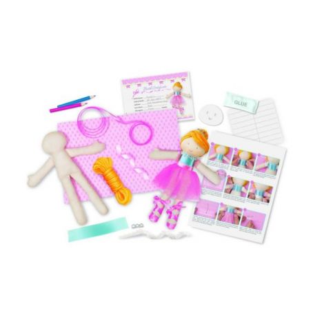 4M Set Creativ Păpușă Balerină Fă-o Singur - imagine 2