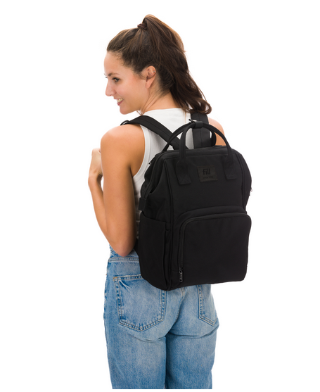 Fillikid Barcelona Black - Geanta practică pentru părinți - imagine 3