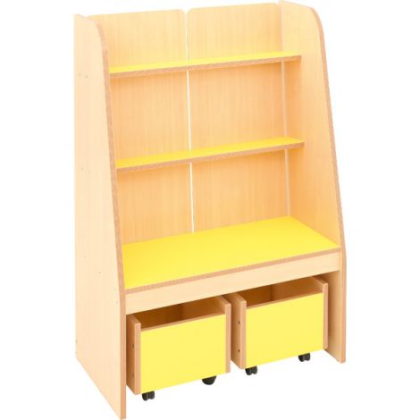 Biblioteca Flexi Galbena Moje Bambino | Depozitare Functionala - imagine 2