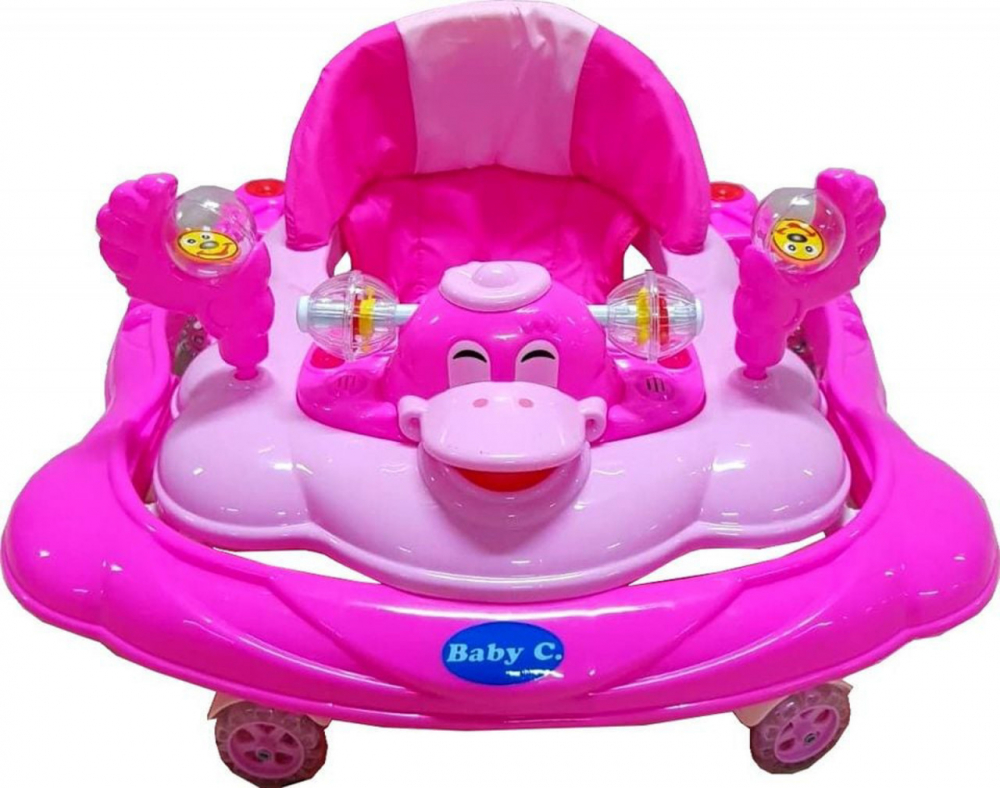 Premergator Novokids Pliabil Ratusca Roz, 2 Niveluri - imagine 2