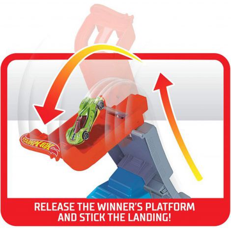 Hot Wheels Power Up The Hill - Set complet - imagine 6